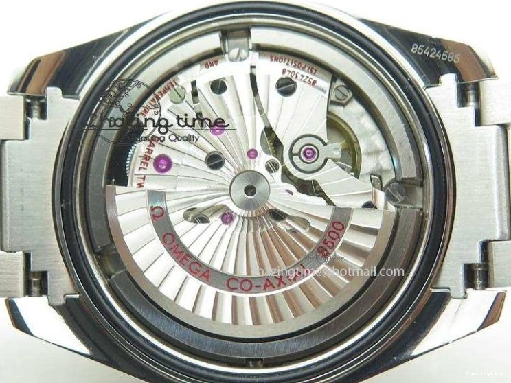 0324 Affordable Aqua Terra 150M SS 1:1 Best Edition Deep Blue Textured Dial On SS Bracelet A 8253